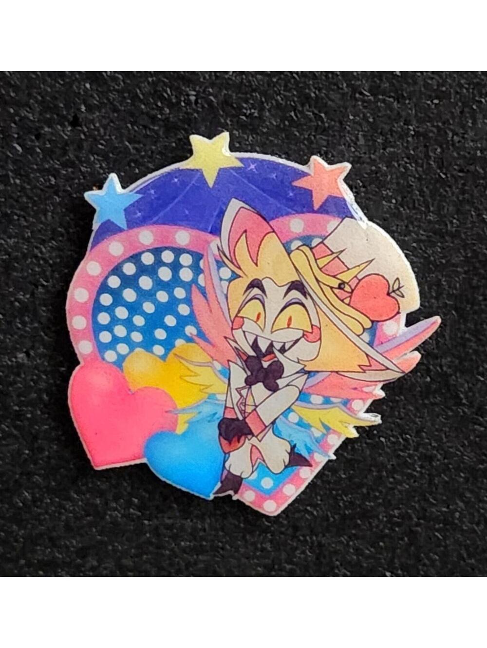 Lucifer pin - Hazbin Hotel